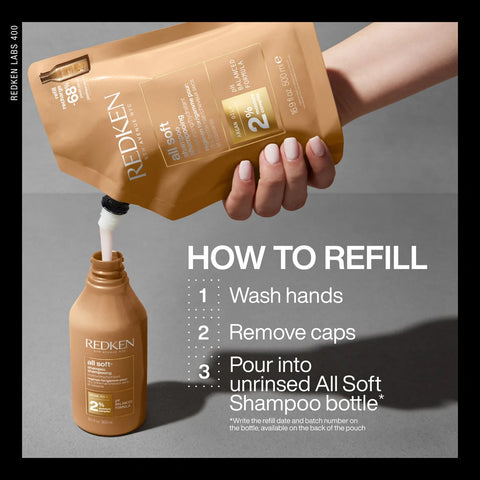 All Soft Shampoo & Refill Duo