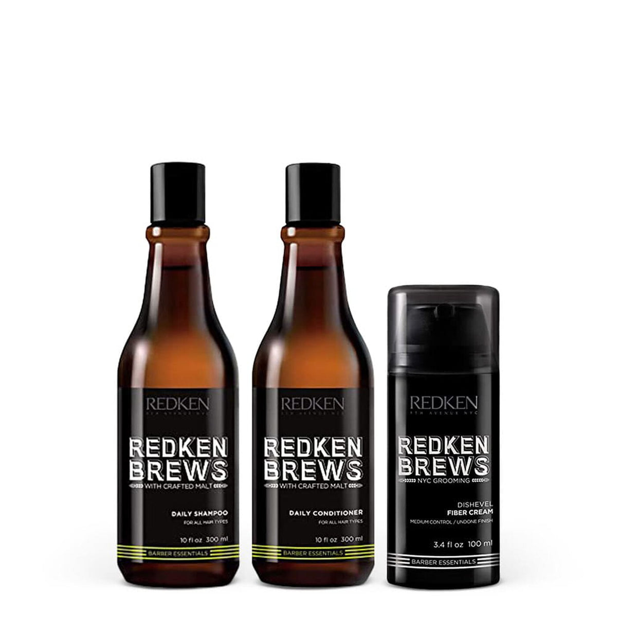 Men's Wash & Style Set with Dishevel Fiber Cream