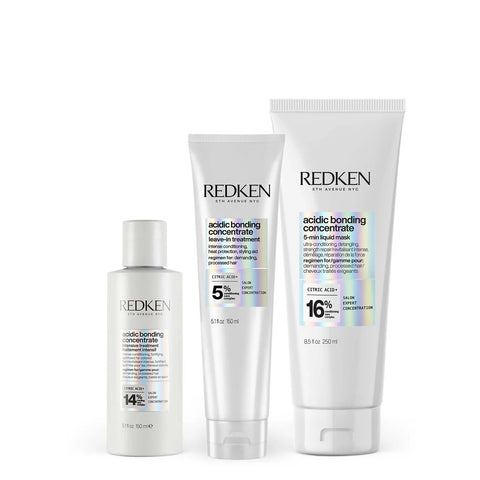 Acidic Bonding Concentrate Treatment Trio