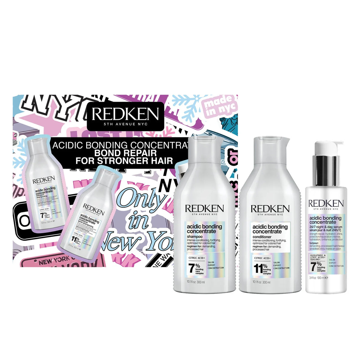 Acidic Bonding Concentrate Holiday Gift Set